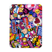 Erdnüsse | Mixtape Patch Pattern Magnet (Vertikal)