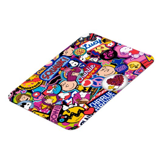 Erdnüsse | Mixtape Patch Pattern Magnet (Linke Seite)