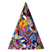 Erdnüsse | Mixtape Patch Pattern Partyhütchen (Rückseite)