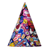 Erdnüsse | Mixtape Patch Pattern Partyhütchen (Links)