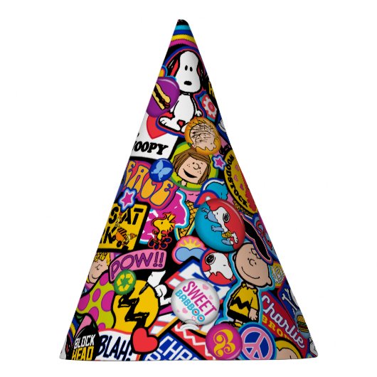 Erdnüsse | Mixtape Patch Pattern Partyhütchen (Rechts)