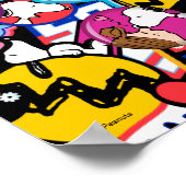 Erdnüsse | Mixtape Patch Pattern Poster (Ecke)