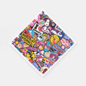 Erdnüsse | Mixtape Patch Pattern Serviette (Ecke)