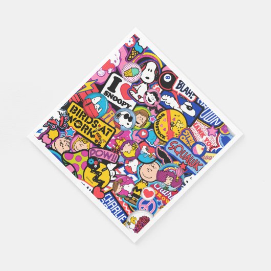 Erdnüsse | Mixtape Patch Pattern Serviette (Ecke)