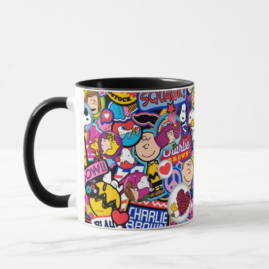 Erdnüsse | Mixtape Patch Pattern Tasse (Links)