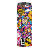 Erdnüsse | Mixtape Patch Pattern Thermosbecher (Rückseite)