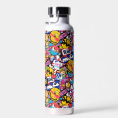 Erdnüsse | Mixtape Patch Pattern Trinkflasche (Rechts)