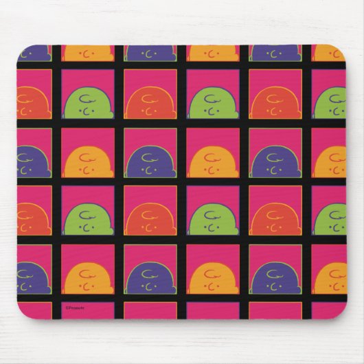 Erdnüsse | Moderne Pop Art ist Charlie Brown Mousepad (Vorne)