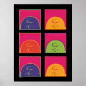 Erdnüsse | Moderne Pop Art ist Charlie Brown Poster (Vorne)