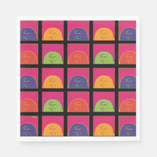 Erdnüsse   Moderne Pop Art ist Charlie Brown Serviette