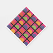 Erdnüsse | Moderne Pop Art ist Charlie Brown Serviette (Ecke)