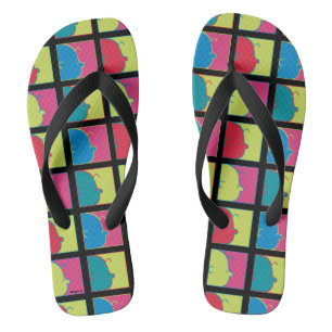 Erdnüsse   Moderner Pop Art Charlie Brown Badesandalen