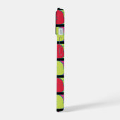 Erdnüsse | Moderner Pop Art Charlie Brown iPhone 15 Hülle (Linke Seite)