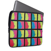 Erdnüsse | Moderner Pop Art Charlie Brown Laptopschutzhülle (Vorne Rechts)