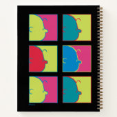 Erdnüsse | Moderner Pop Art Charlie Brown Notizblock (Rückseite)