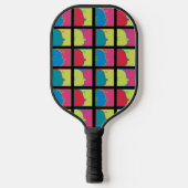 Erdnüsse | Moderner Pop Art Charlie Brown Pickleball Schläger (Vorderseite)
