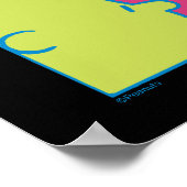 Erdnüsse | Moderner Pop Art Charlie Brown Poster (Ecke)