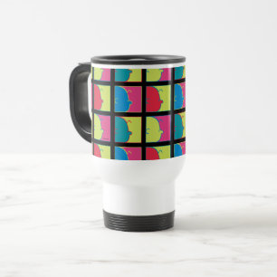 Erdnüsse   Moderner Pop Art Charlie Brown Reisebecher