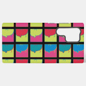 Erdnüsse | Moderner Pop Art Charlie Brown Samsung Galaxy Hülle (Rückseite (Horizontal))