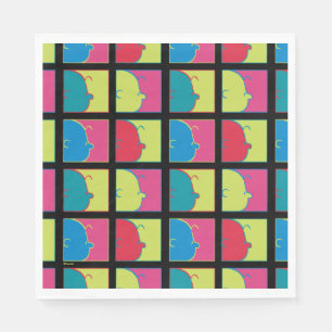 Erdnüsse Moderner Pop Art Charlie Brown Serviette