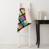 Erdnüsse | Moderner Pop Art Charlie Brown Sherpadecke (Beispiel)