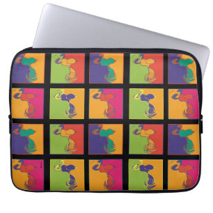 Erdnüsse   Moderner Pop Art Snoopy Laptopschutzhülle