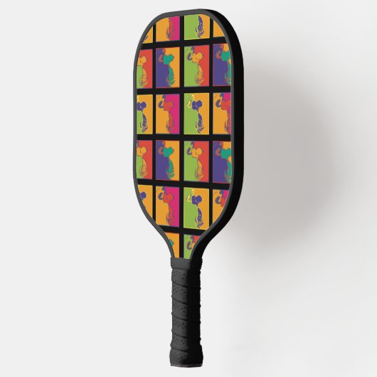 Erdnüsse | Moderner Pop Art Snoopy Pickleball Schläger (Links)