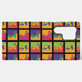 Erdnüsse | Moderner Pop Art Snoopy Samsung Galaxy Hülle (Rückseite (Horizontal))