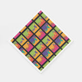 Erdnüsse | Moderner Pop Art Snoopy Serviette (Ecke)