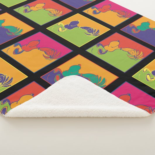 Erdnüsse | Moderner Pop Art Snoopy Sherpadecke (3/4)