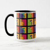 Erdnüsse | Moderner Pop Art Snoopy Tasse (Links)