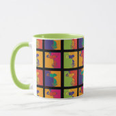 Erdnüsse | Moderner Pop Art Snoopy Tasse (Links)