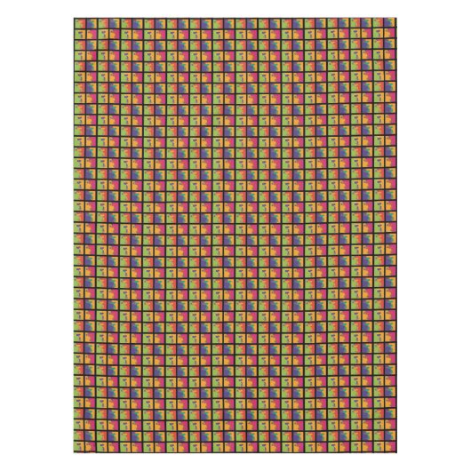 Erdnüsse | Moderner Pop Art Snoopy Tischdecke (Vorderseite)