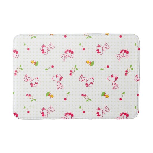 Erdnüsse | Muster für Snoopy und Holzfaser Badematte (Vorderseite)