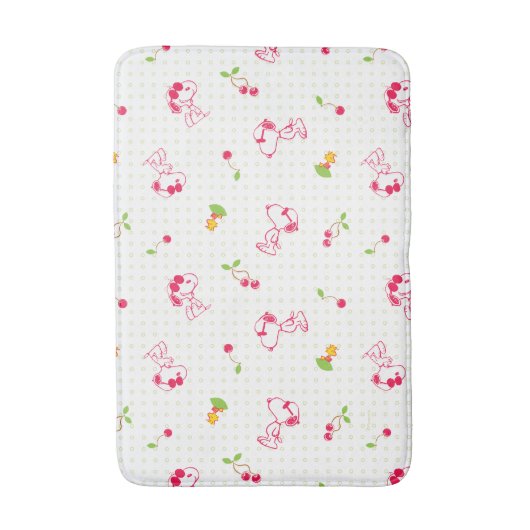 Erdnüsse | Muster für Snoopy und Holzfaser Badematte (Vorderseite Vertikal)