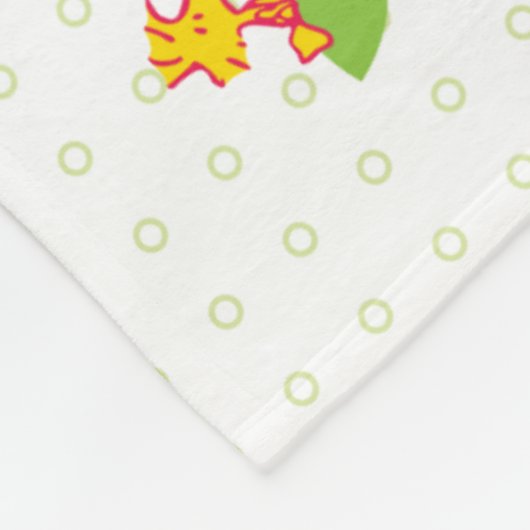 Erdnüsse | Muster für Snoopy und Holzfaser Fleecedecke (Ecke)