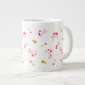 Erdnüsse | Muster für Snoopy und Holzfaser Jumbo-Tasse (Vorderseite Rechts)