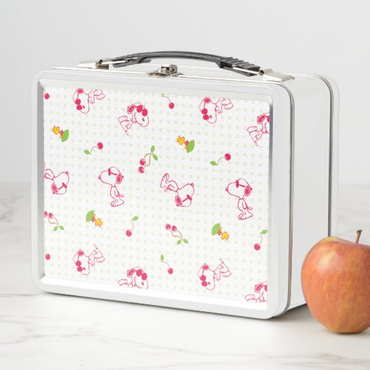 Erdnüsse | Muster für Snoopy und Holzfaser Metall Brotdose (Beispiel)