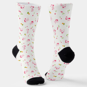 Erdnüsse   Muster für Snoopy und Holzfaser Socken