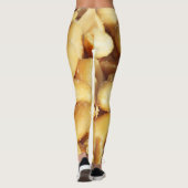 Erdnüsse Muster Leggings modern trendig (Rückseite)