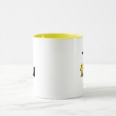 Erdnüsse | Name des Holzbestands und Monogramm L Tasse (Zentrum)