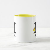 Erdnüsse | Name des Holzbestands und Monogramm M Tasse (Zentrum)