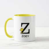 Erdnüsse | Name des Holzbestands und Monogramm Z Tasse (Links)
