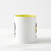 Erdnüsse | Name und Monogramm Q Tasse (Zentrum)