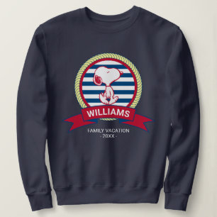 Erdnüsse Nautisches Abzeichen Sweatshirt