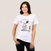 Erdnüsse Osten. 1950 Tri-Blend Shirt (Vorderseite voll)