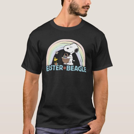 Erdnüsse Ostern Beagle T-Shirt (Vorderseite)