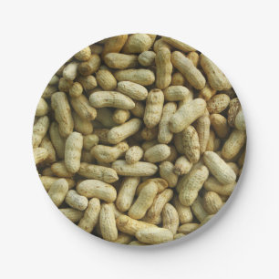 Erdnüsse Pappteller