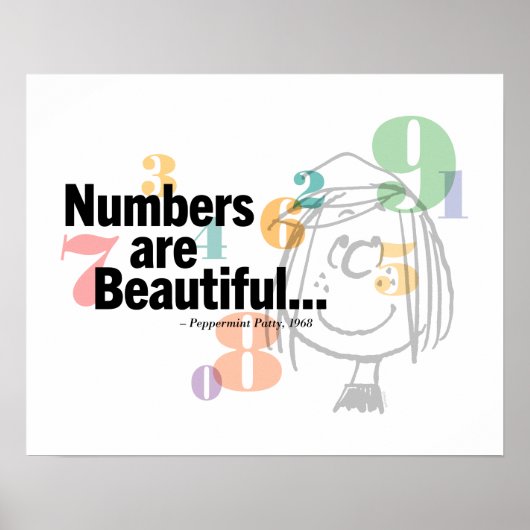 Erdnüsse | Peppermint Patty 1968 Poster (Vorne)