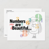 Erdnüsse | Peppermint Patty 1968 Postkarte (Vorne/Hinten)